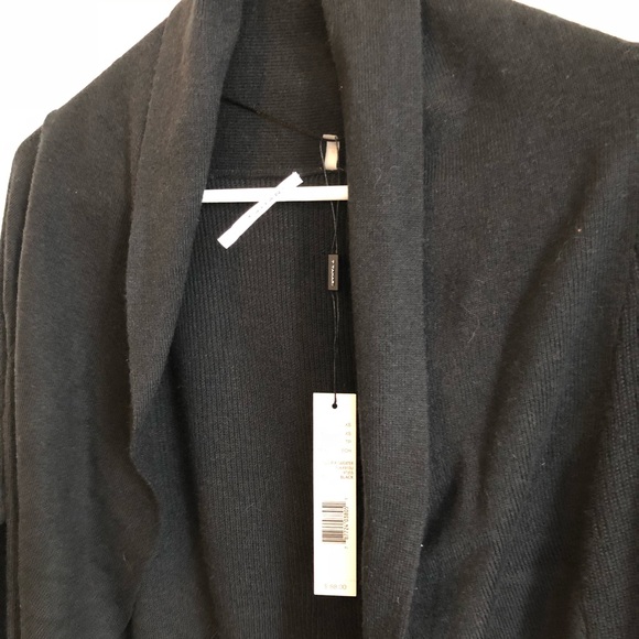 Black Tahari shawl neck sweater - Picture 5 of 6